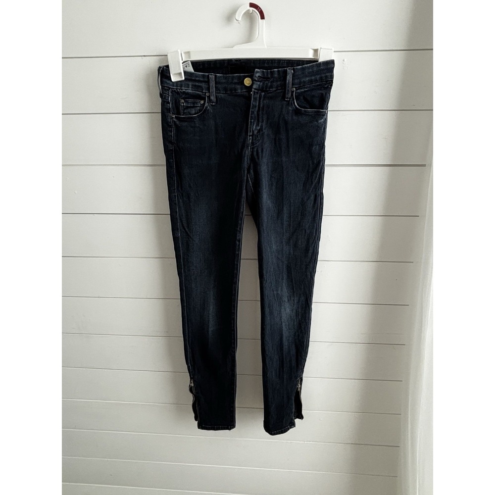 Mother Jeans Denim the Looker‎ Ankle Zip in Grand Sophie size 26 0187